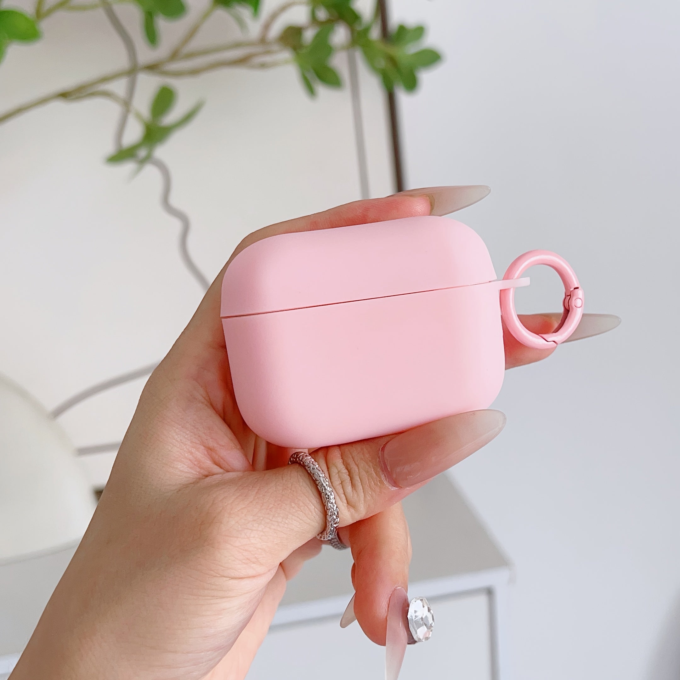 Solid Color Soft Protective Case – Compatible with AirPods 2/Pro 2/Pro 3/4th Gen