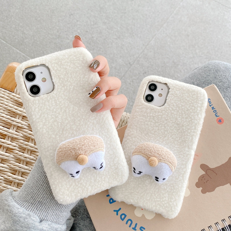 The Hat Bear Plush Is Suitable For 13 Full Series Of Silicone Mobile Phone Cases