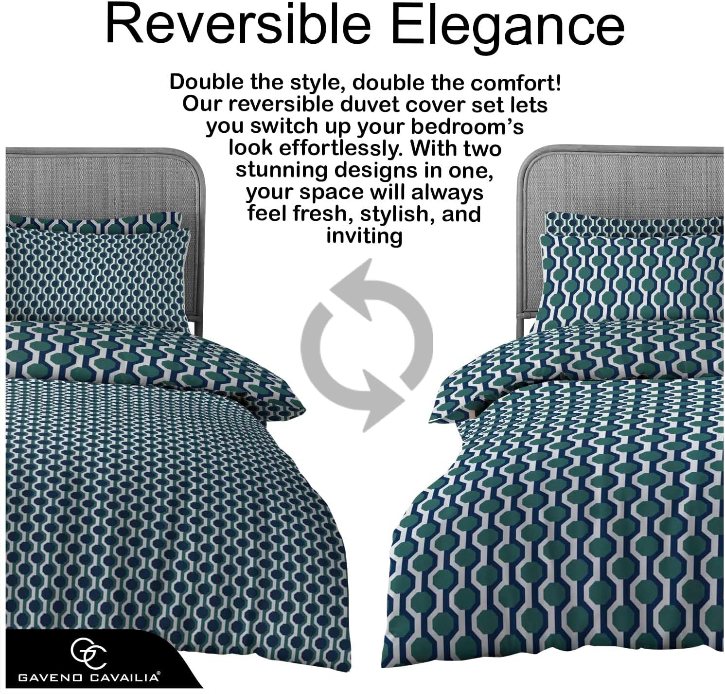 Soft Poly-Cotton Blend Quilt Cover Set - 5