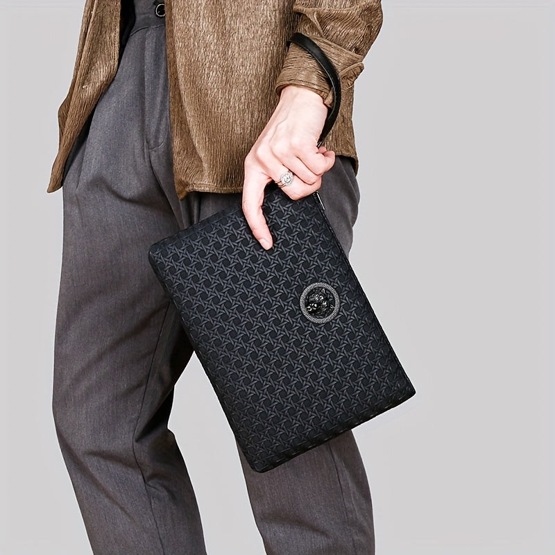 Large Capacity, Interchangeable Tape, Business Style, Black, Perfect for Daily Commute & Everyday Carry