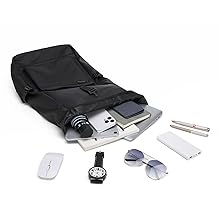 Kono Anti-Theft Laptop Backpack - 15.6" Water-Resistant Work Bag for Men & Women, Business Travel & School Daypack