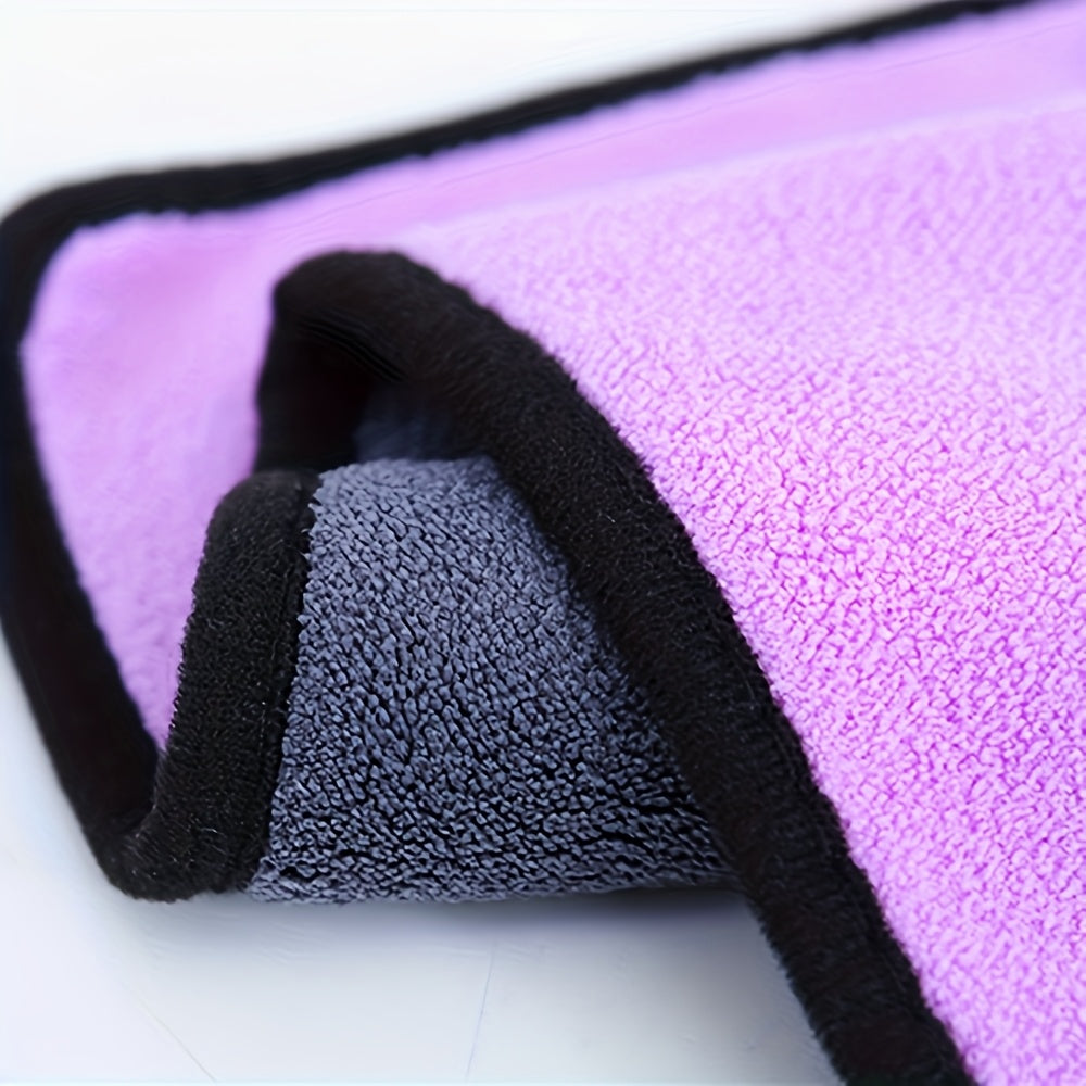 10-Pack of microfiber car cleaning wipes, car wash towels, dry absorbent microfiber cleaning cloths, car wash drying wipes, car detail cleaning - Dad's Father's Day gift, Auto Detailing, Vehicle Maintenance, Compact Wipes, Mu