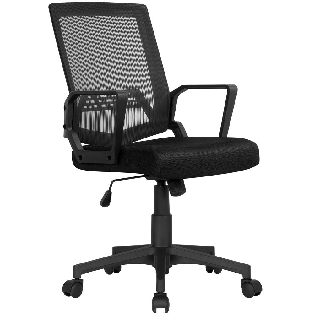 Costoffs Ergonomic Mesh Office Chair with Adjustable Height and 360 Degree Rolling Casters, Lumbar Support for Extra Comfort