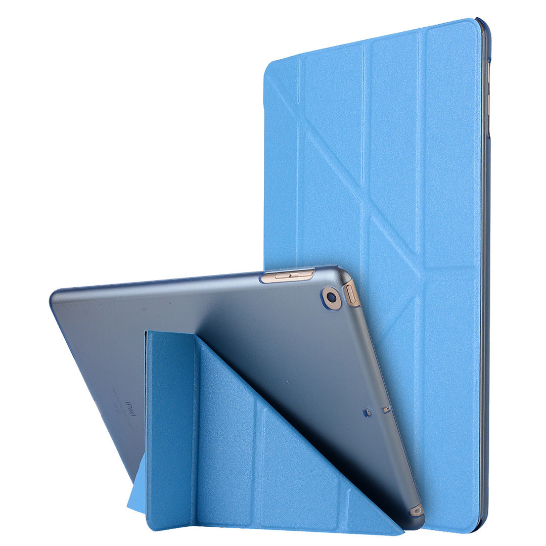 Compatible with Apple, this ultra-thin protective shell is designed specifically for iPad Pro 11. The dormant deformation leather case ensures both protection and style for your 9.7-inch iPad.