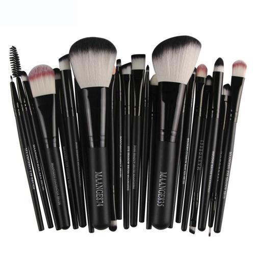 Acevivi Professional 22pcs Makeup Brushes Cosmetic Set: Powder, Foundation, Blush, Eyeshadow, Eyeliner, Lip Beauty Make Up Brush Tools