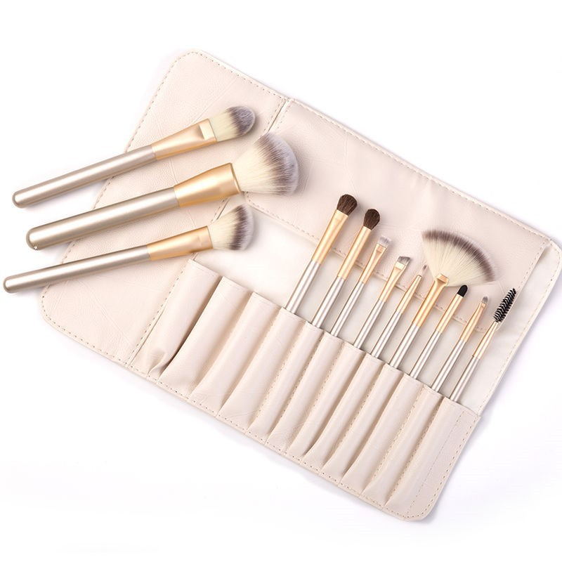 ADUH Makeup Brushes Foundation Blush Brush Set: Beginner Beauty Tools