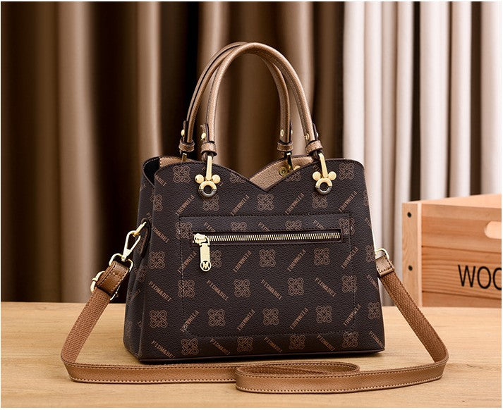 New Diagonal Crossbody Versatile Elegant One-shoulder Handbag For Women