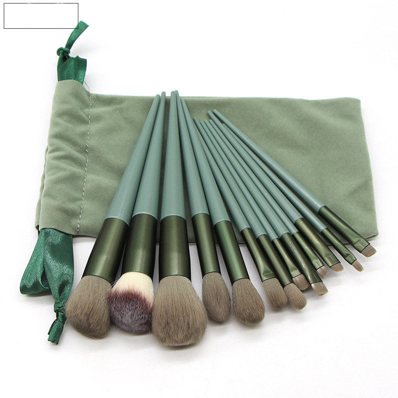 Kosmetyki Natural 13 pcs Makeup Brushes: Comestic Beauty Tools for Foundation, Powder, Blush, Blending Eyeshadow, Eyebrow. Professional.