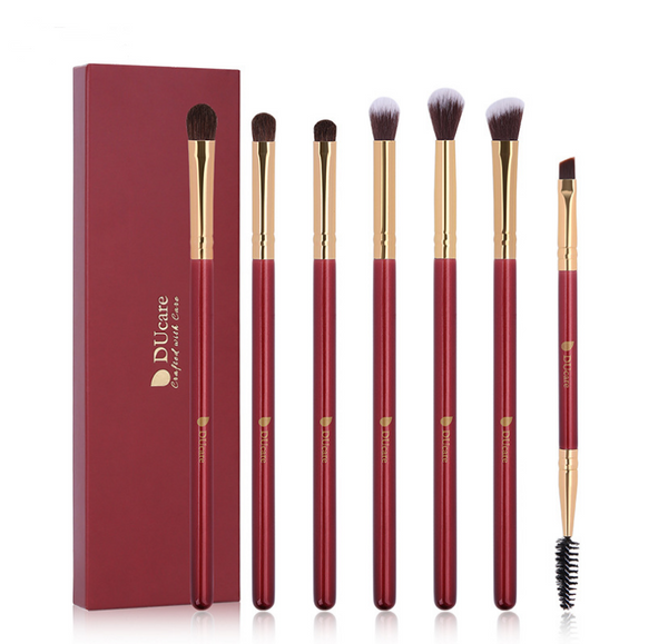 7in1 DUcare Eyeshadow Blending Eyebrow Brushes Set