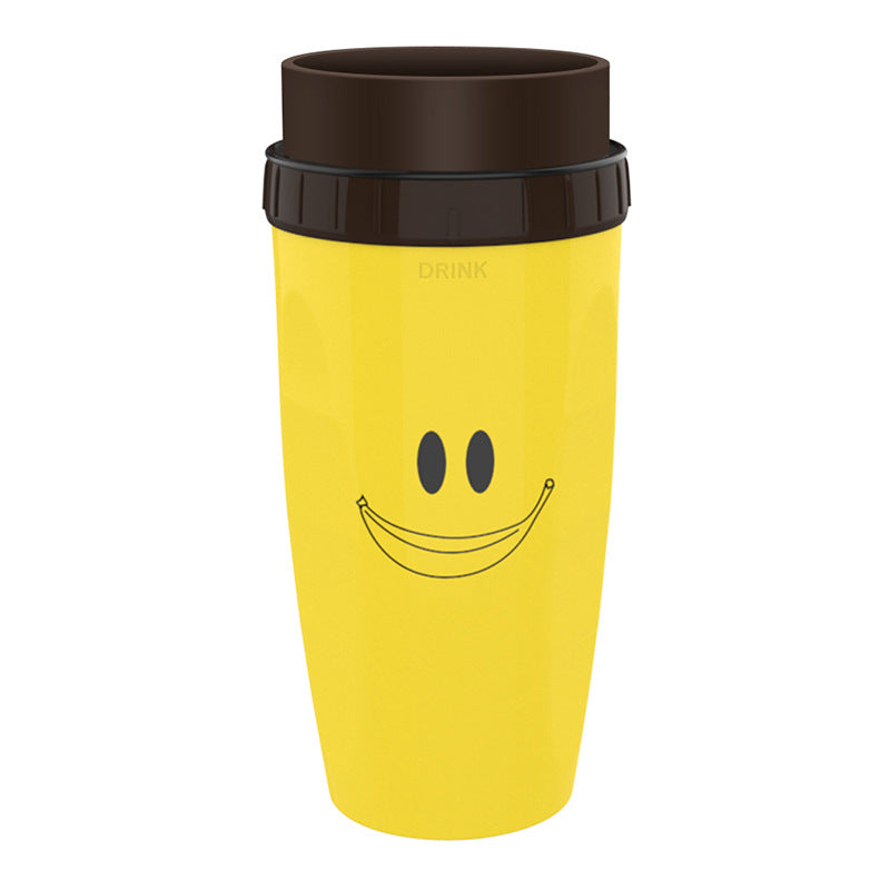 PROKTH Twizz Travel Mug: Unique Twist Leak-Proof Design, Lidless Silicone Membrane Twist Sippy Cup, 12 Ounce Double Walled Insulated Mug for Children and Students