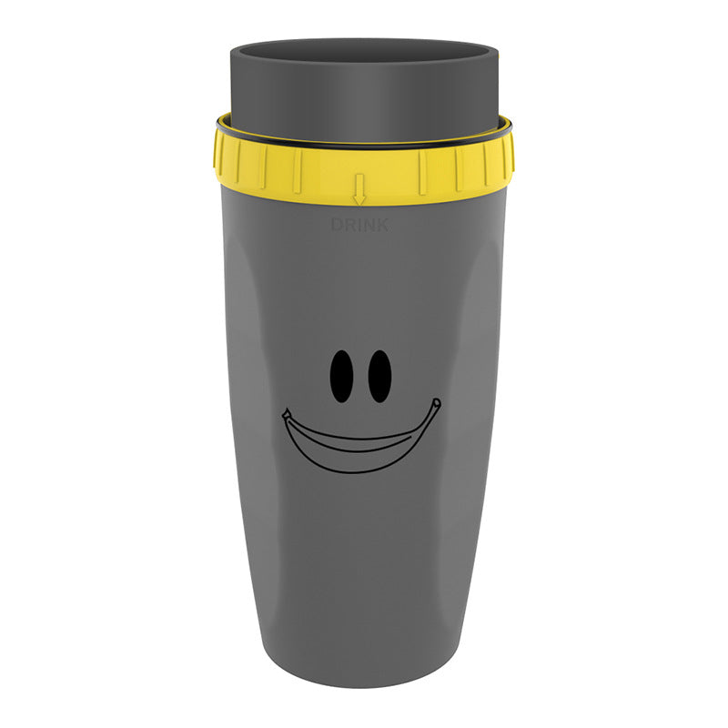 PROKTH Twizz Travel Mug: Unique Twist Leak-Proof Design, Lidless Silicone Membrane Twist Sippy Cup, 12 Ounce Double Walled Insulated Mug for Children and Students