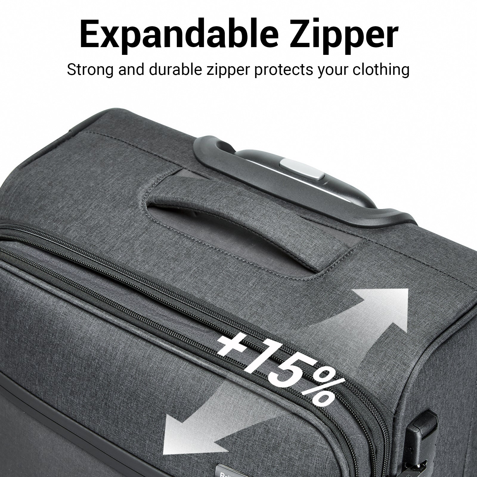 British Traveller Suitcase Lightweight Durable Check in Hold Luggage with TSA Lock And 4 Spinner Wheels Multiple Sizes to Choose From, Please Pay Attention to The Size