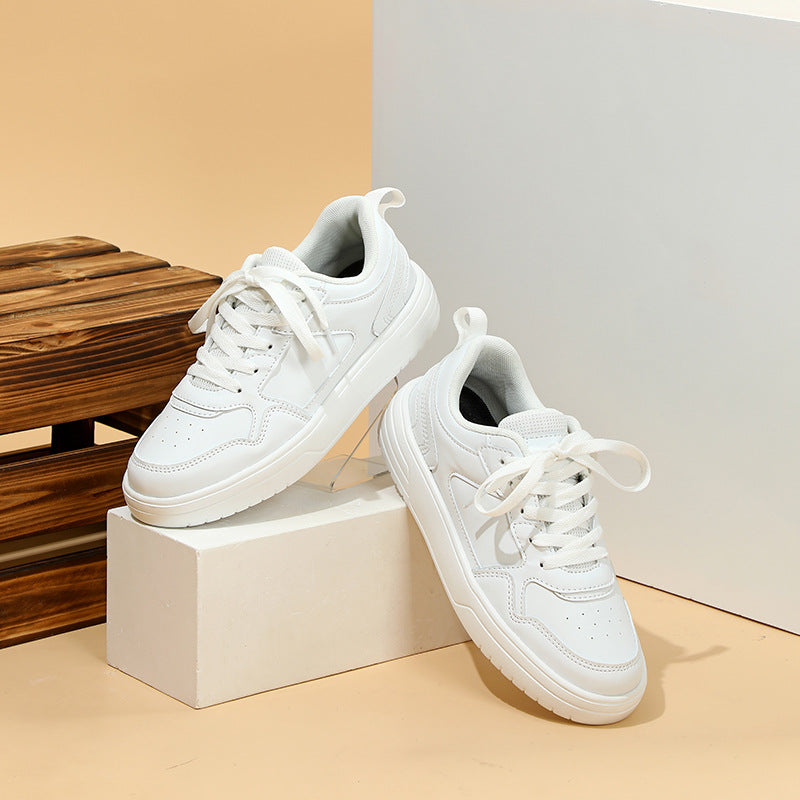 Fashionable All-match White Shoes Comfortable And Breathable