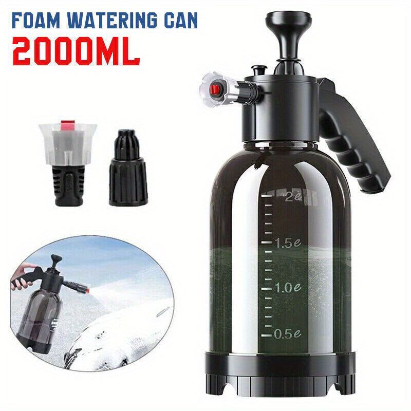 2L Car Wash Foam Sprayer Hand Held Pump Wash Spray Bottle Snow Foam Detailing UK