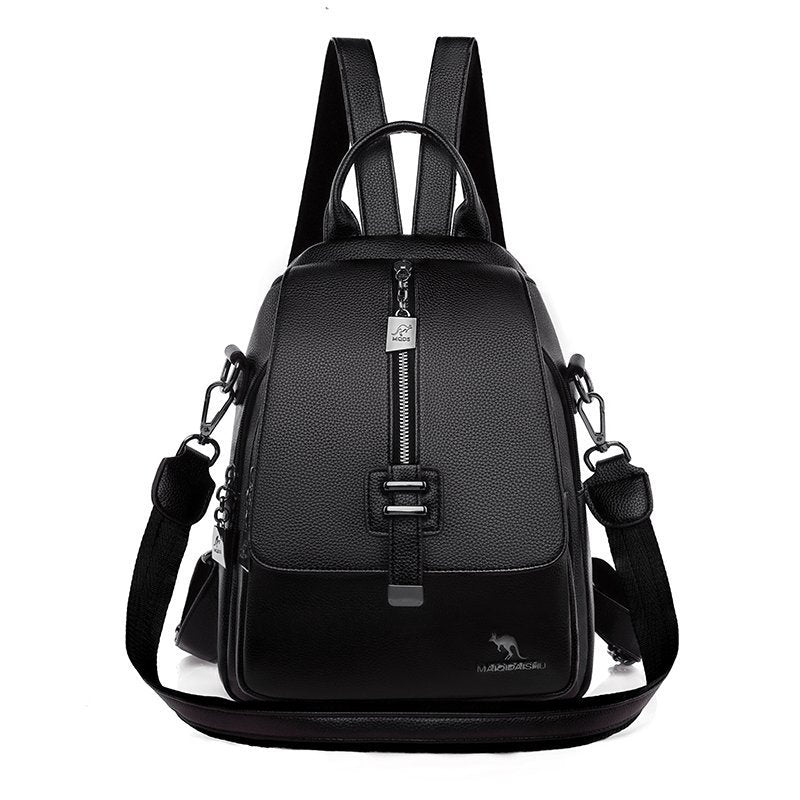 New Fashion PU Soft Leather Small Backpack