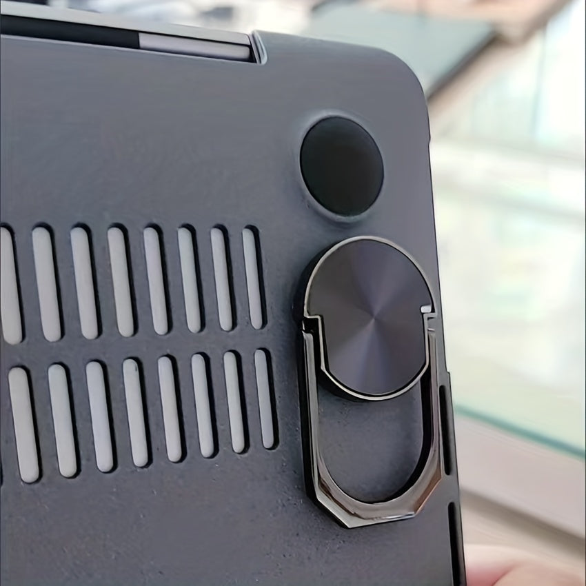 Invisible Metal Stand Holder for Laptop Mini Portable Heightening Cooling Rack Support Folding Base Universal Notebook Stand Adjustable