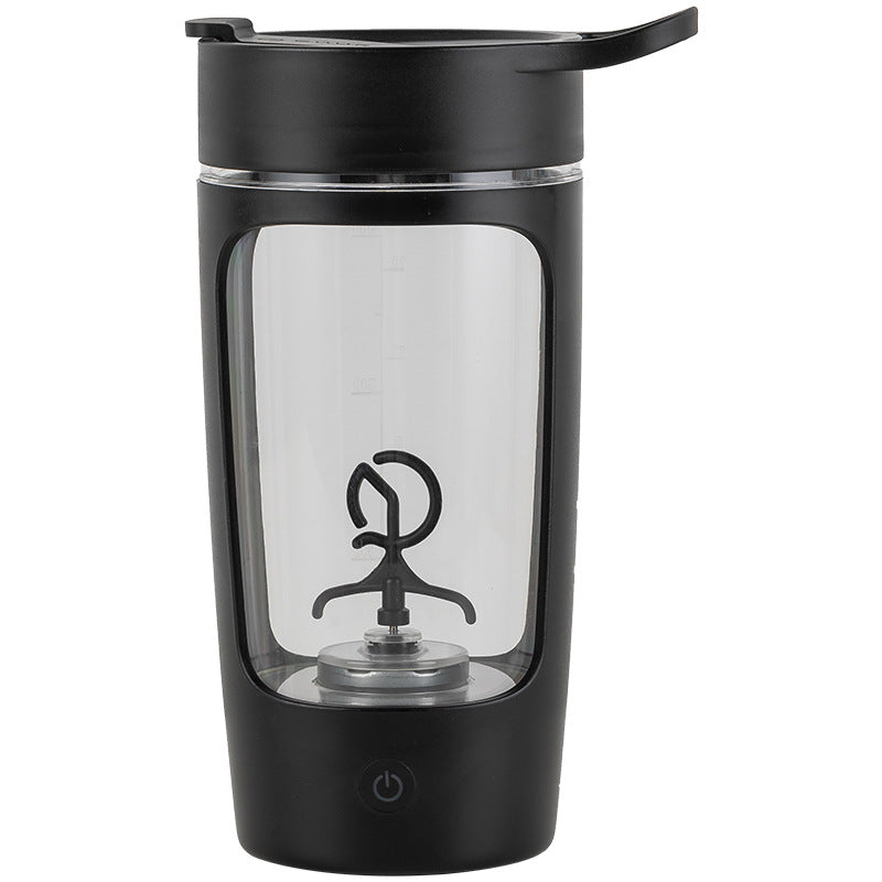 New Automatic Mixing Cup: USB Rechargeable Self-Stirring Mug for Travel, Sports, Drinking. Shaker Bottle BPA Free with Coffee, Milk, Tea Stirrer.