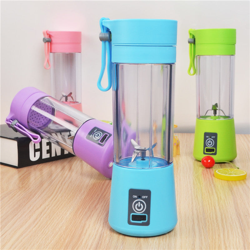 Portable Juice Blender Stirrer: USB Charger Cable, Fruit Mixing Machine, Portable Personal Size Electric Rechargeable Blender