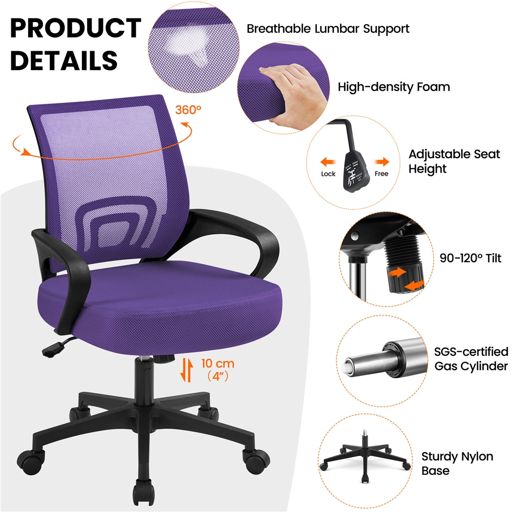 Costoffs Desk Chair, Computer Chair, Executive Chair, Mesh Computer Chair, Mid-Back Desk Chair, Mid Back Office Chair, Computer Mesh Chair, Height Adjustable Computer Chair, Office Chair