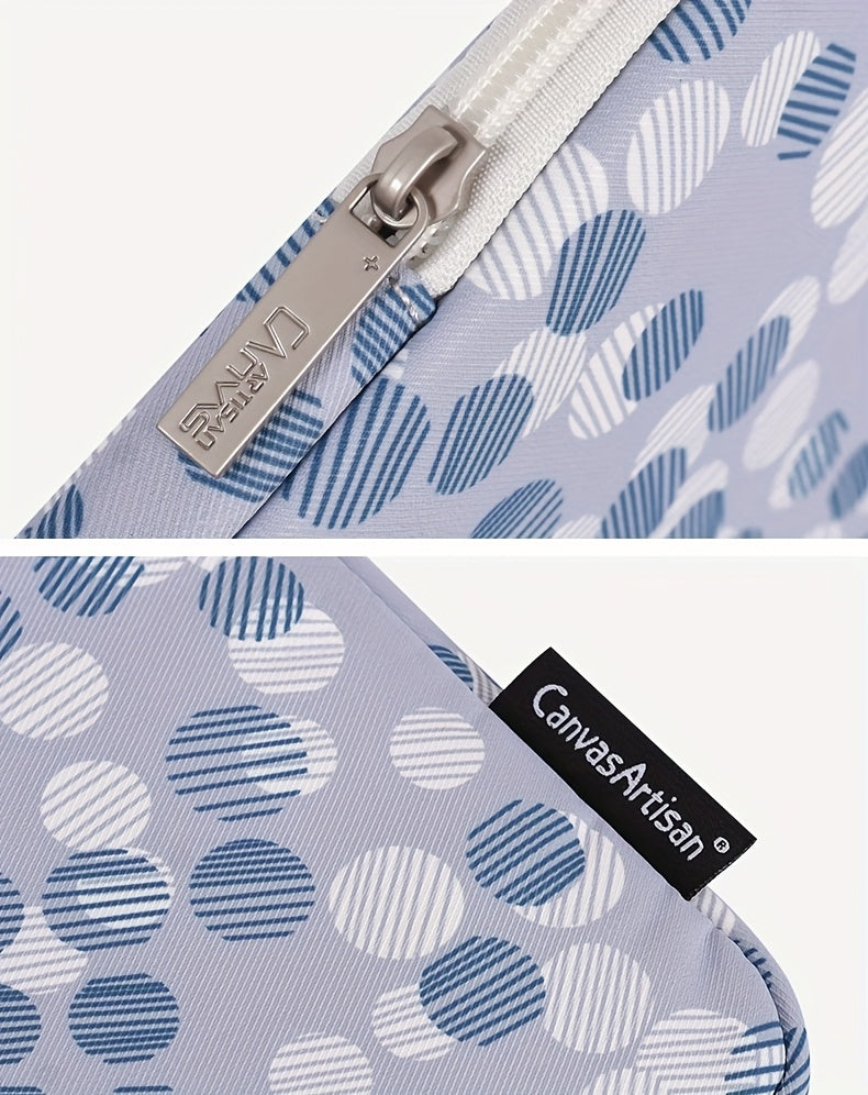 Multicolor Geometric Pattern, Polyester Material by Canvas Artisan