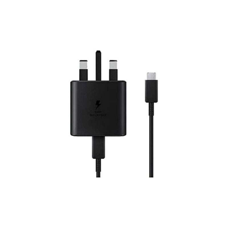 Samsung UK Travel Adaptor (45W with USB type C Cable) Black - package may vary