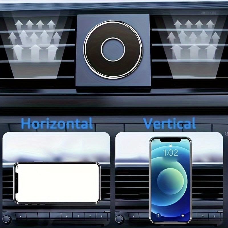 Magnetic Phone Holder for Car – Strong Dashboard or Vent Mount Phone Holder for Secure Hands-Free Driving