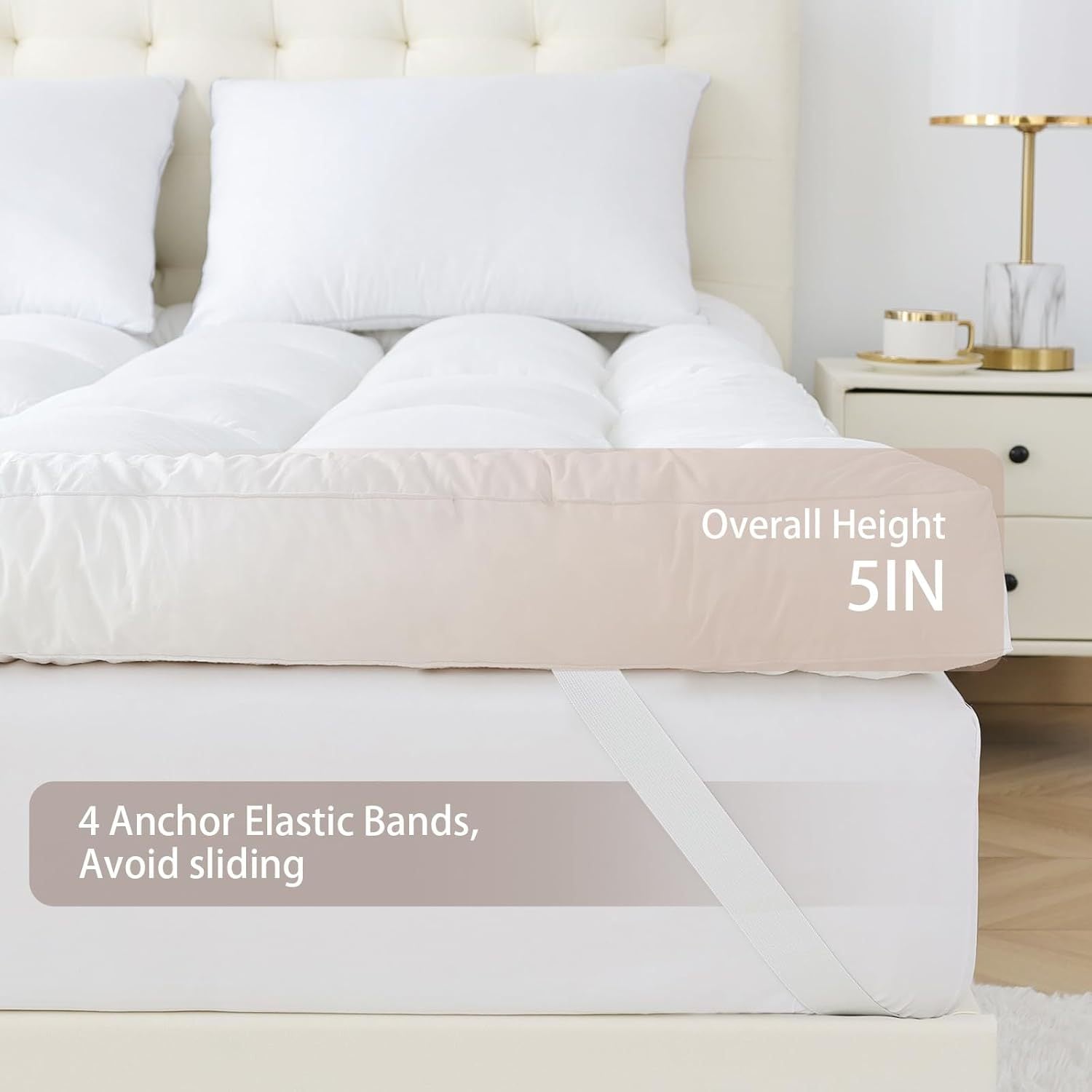 Elasticized Corner Straps fits up to 40 CM