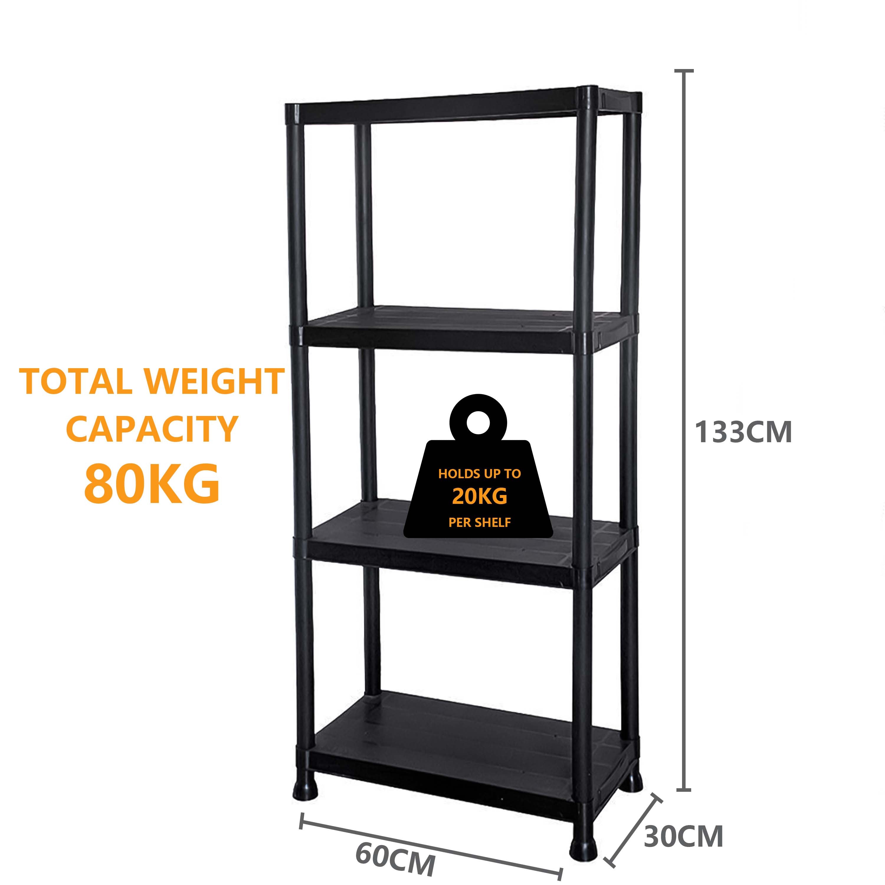 Racking Shelving Unit Warehouse, Garage, Shed, and Workshop, Standing Shelf