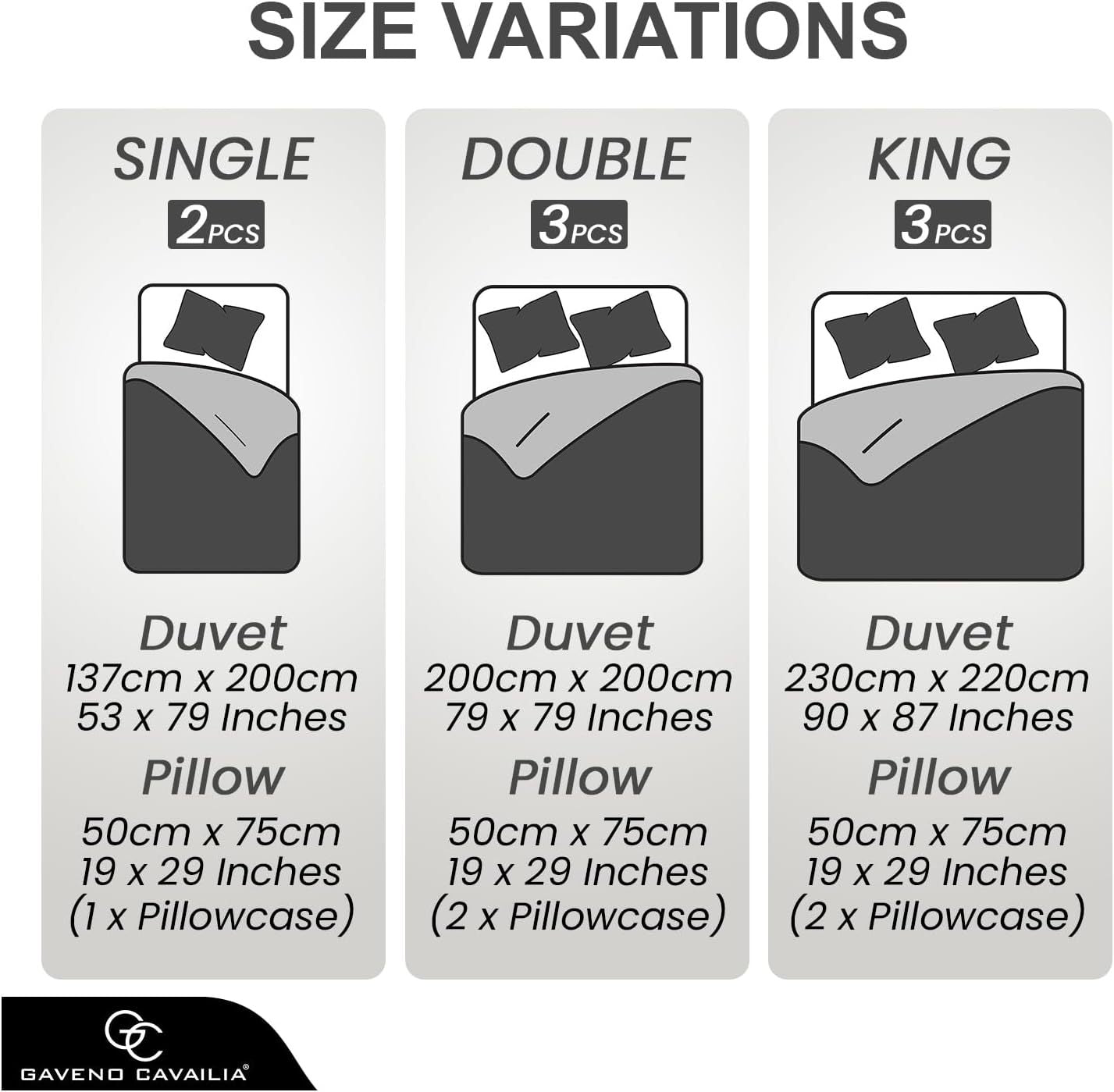 Soft Poly-Cotton Blend Quilt Cover Set - 5