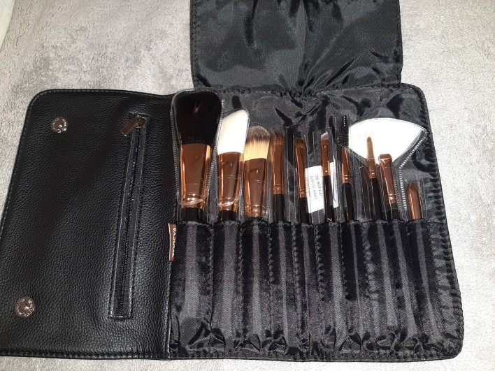 Zoreya Bambu 10 Pcs Makeup Brush Set