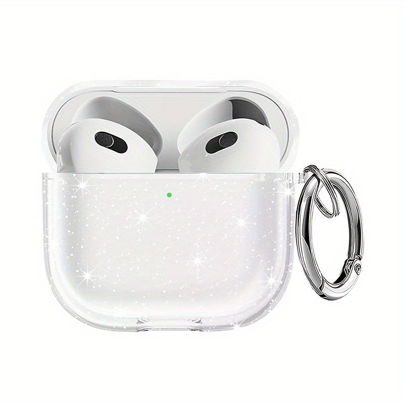 Transparent Soft Protective Case for AirPods 4 – Full Clear Cover for 4th Gen