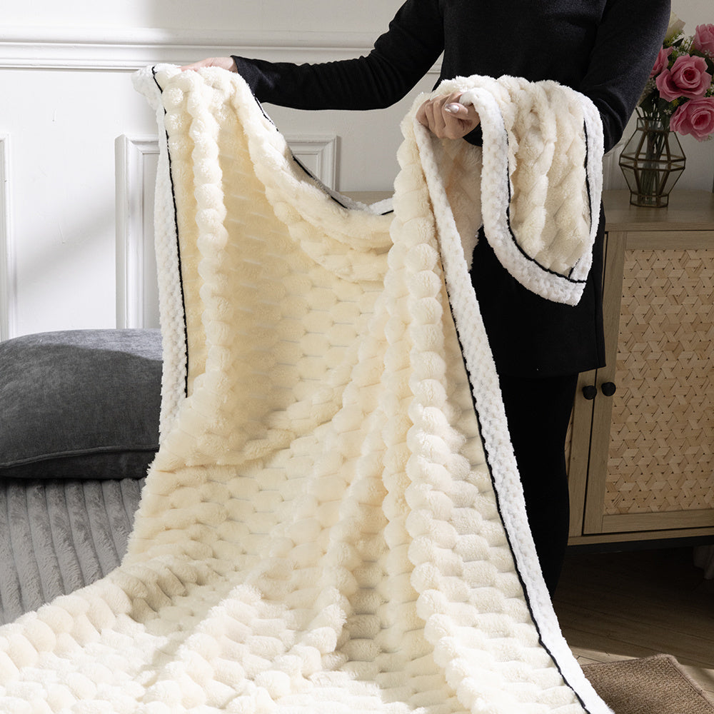 Super Soft Warm Blanket Single Double King Super King Size, Machi