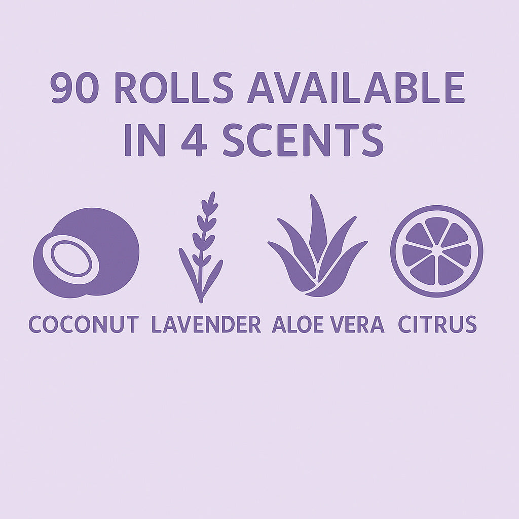 Luxuriously Soft, Strong & Highly Absorbent Toilet Tissue