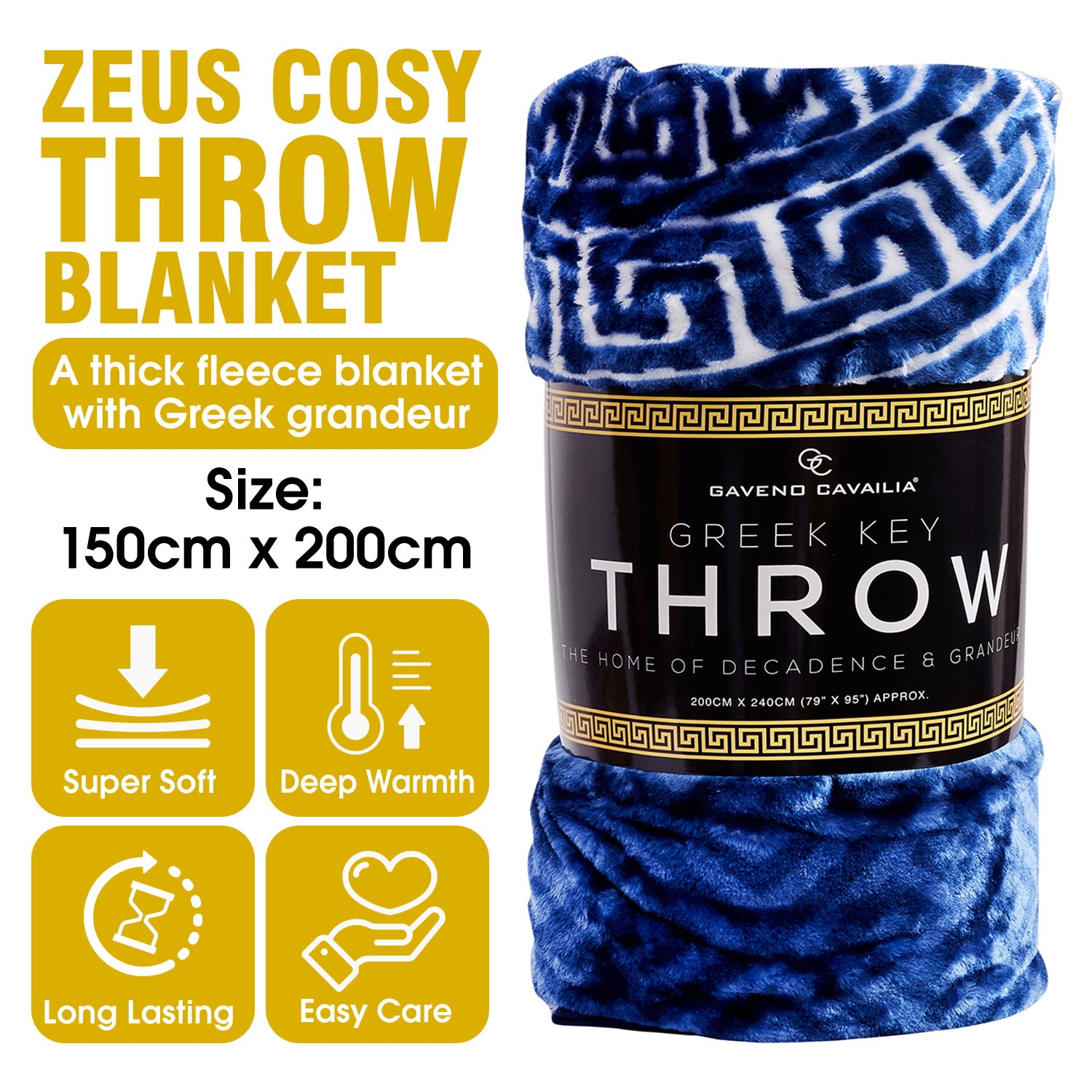 Plush Comfort Decorative Lounge Blanket Ideal for Living Room Bedroom Travel Gift Use Suita