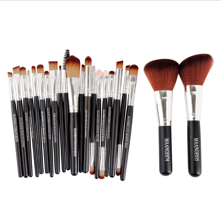 Acevivi Professional 22pcs Makeup Brushes Cosmetic Set: Powder, Foundation, Blush, Eyeshadow, Eyeliner, Lip Beauty Make Up Brush Tools