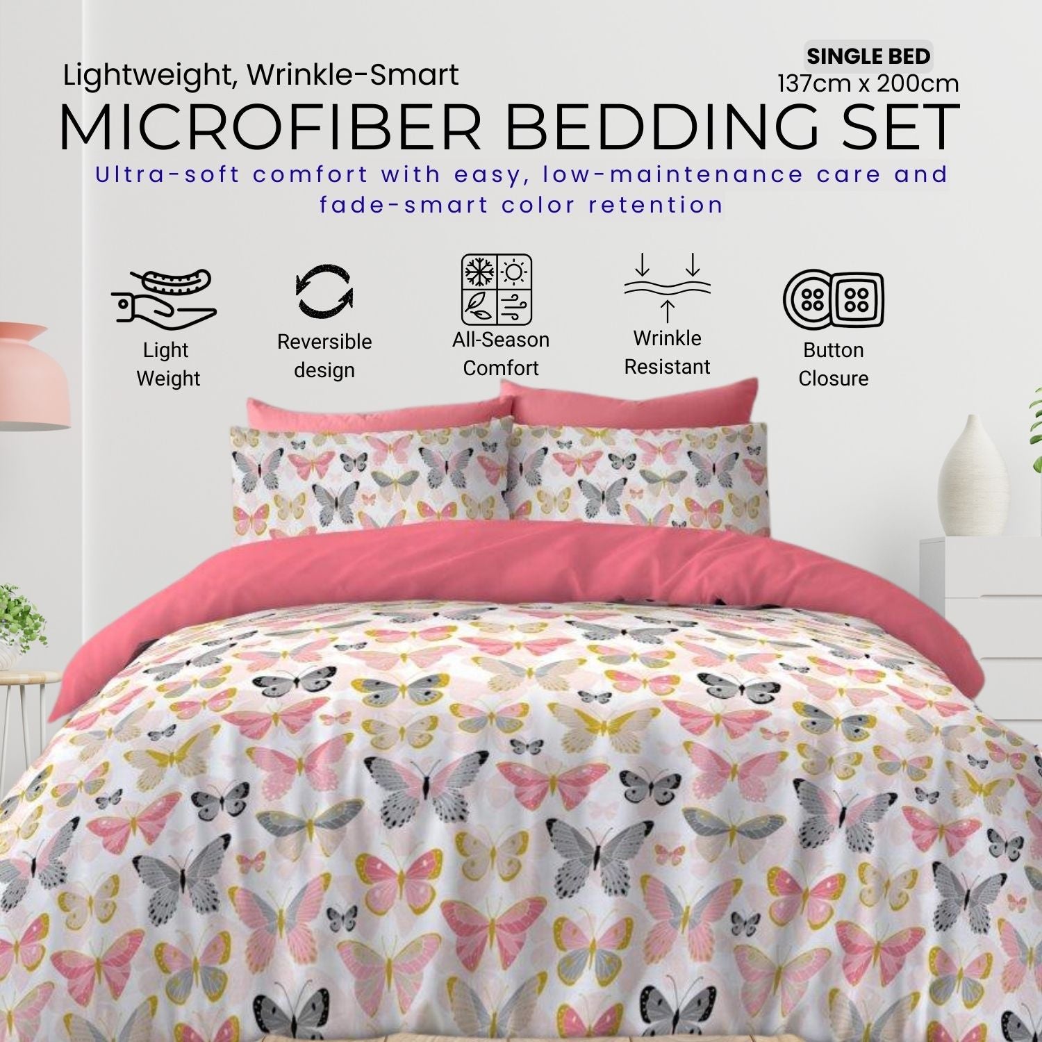 Single, Double & King Bed Size