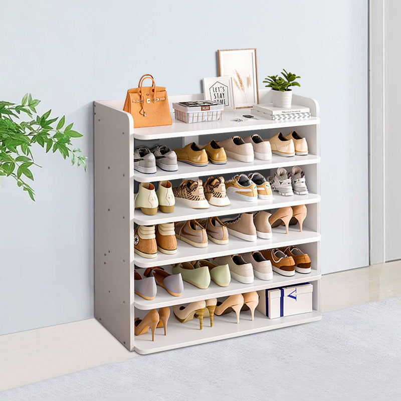 6/ 7/ 8 Tier Shoe Rack, Wooden Shoe Storage, Narrow Shoe Storage Cabinet, Sturdy Stable Shoe Cabinet, Space Saving Shoe Stand, Entryway Hallway Shoe Tower, Versatile Storage Cupboard, Multi Layers Shoes Organiser Footwear Hol