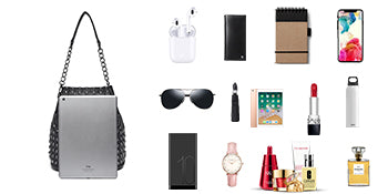 Miss Lulu Gothic Skull Backpack - Faux Leather Studded Shoulder Bag with Chains & Tassels for Women