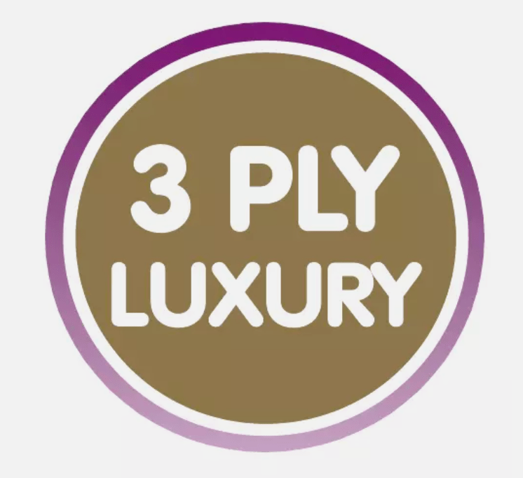 Toilet Tissue 45 rolls. Gentille Quilted Bathroom Aloe Vera Tissue Luxury 3-Ply Toilet Paper Soft, Strong & Responsibly