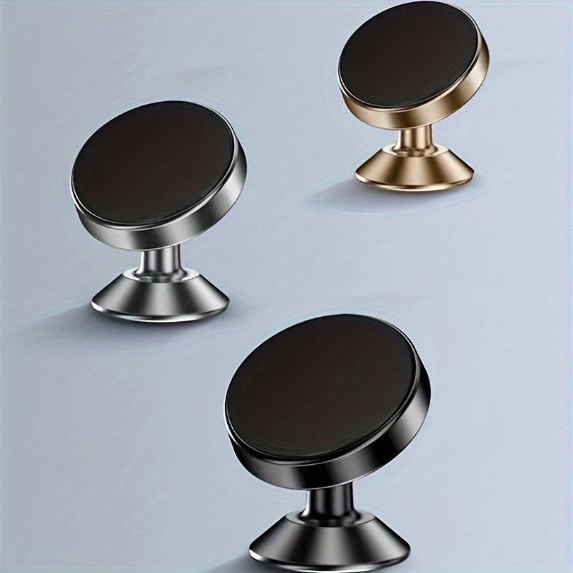 Super Strong Magnetic 360 Degree Rotating Mobile Phone Holder - Universal Metal Car Holder for Air Outlet
