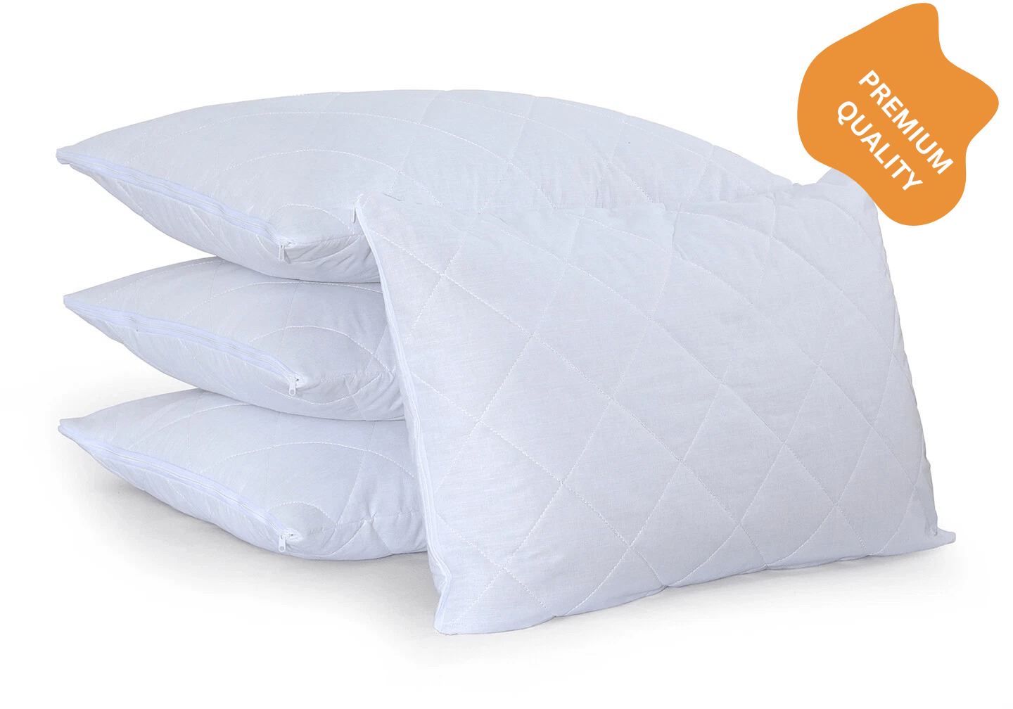 Quilted filled pillow &Extra soft Extra Fill