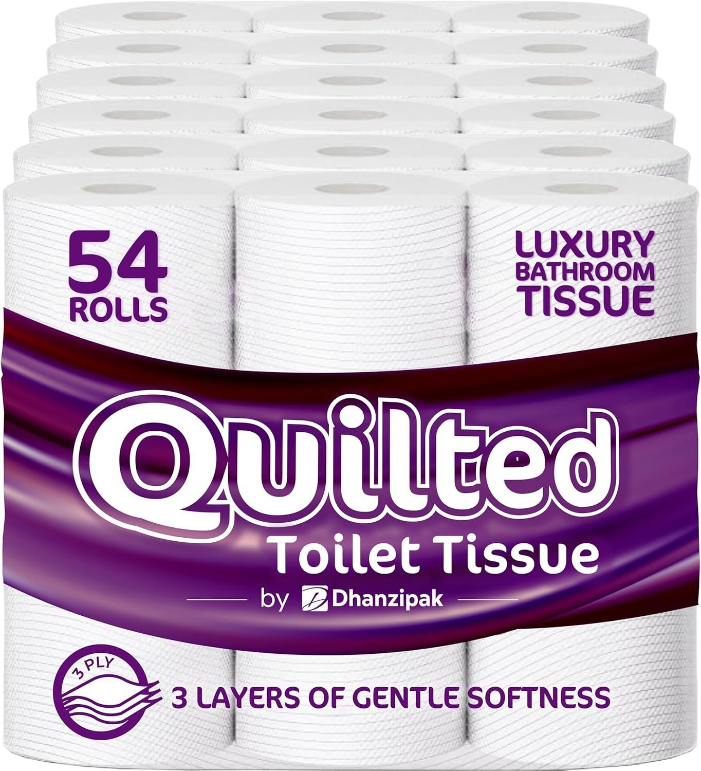 Luxuriously Soft, Strong & Highly Absorbent Toilet Tissue