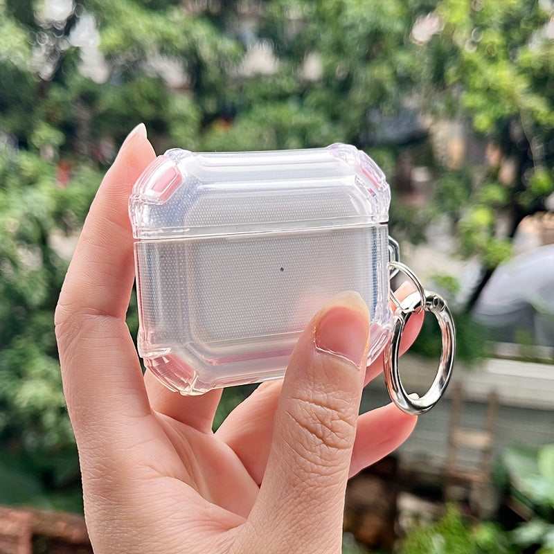 Shockproof Clear TPU Case – Protective Cover for AirPods Pro 3