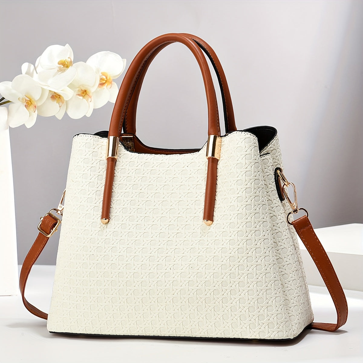 New Fashionable Single-Shoulder Crossbody Large Bag for Women, Perfect Easter Gift for Girlfriend or Family