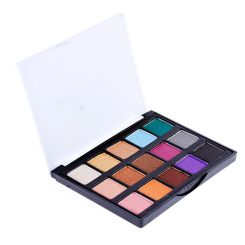 Palette Matte Eyeshadow Pallete Glitter Powder Eye Shadow Earth Shadow Brush Set