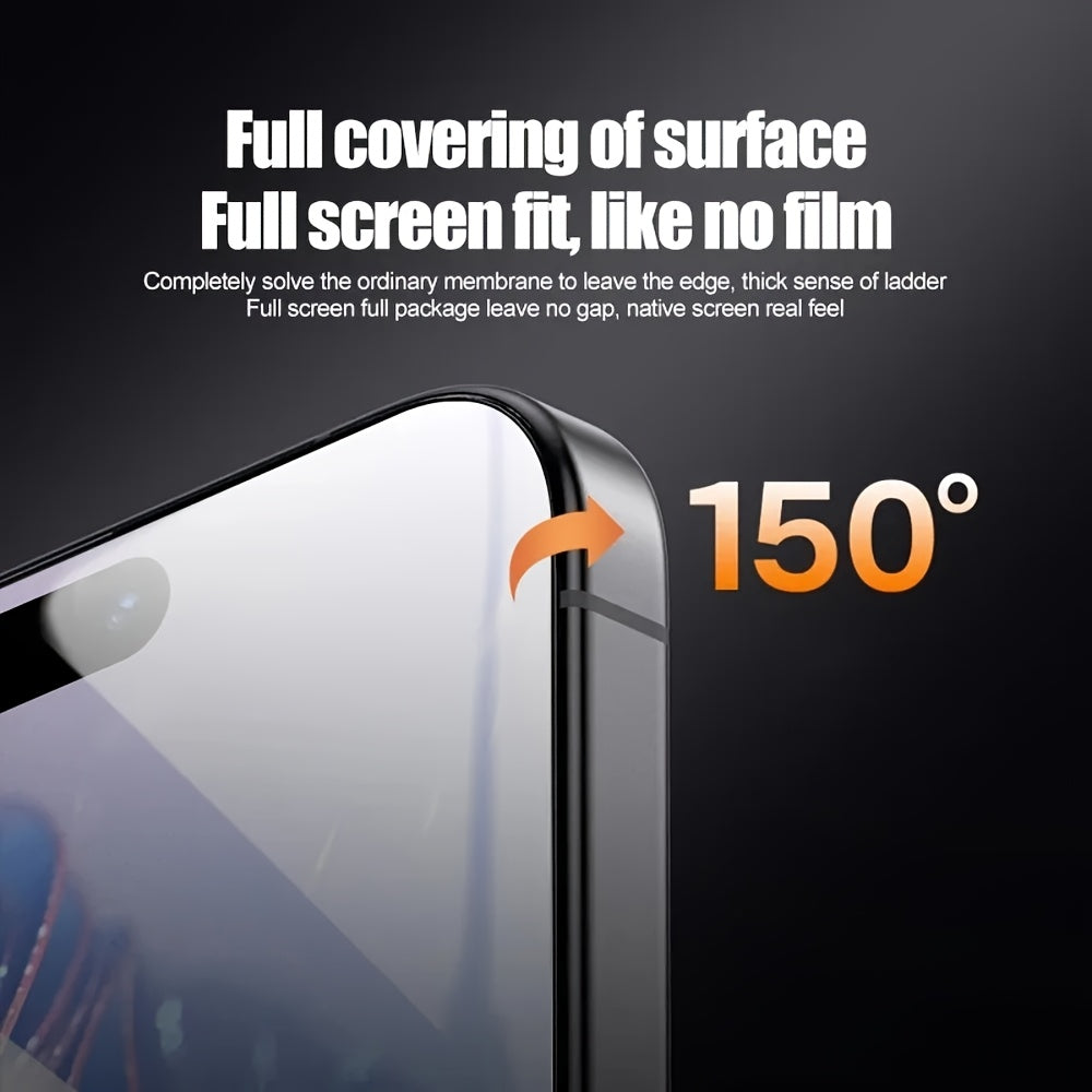 3Pack Full Cover Screen Protector for iPhone 11/12/13/14/15/16/17/16 Pro Max/17 Pro Max/15 Pro/X/XS/XR/XS Max/17 Air, Ultra HD 9H Tempered Glass, Dynamic Island Compatible, Easy to install, -scratch, -fingerprint, Case Friend