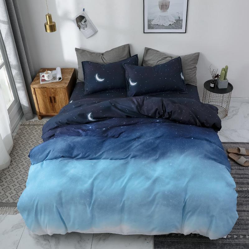 4-Piece Bedding Set: Includes Bed Sheets, Quilt, Duvet Cover, and Bedding for a complete and coordinated bedroom ensemble.