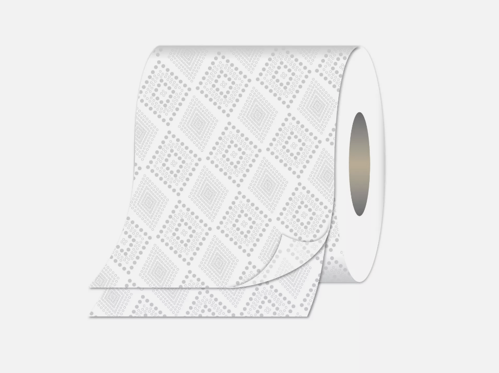 Soft 4 Pack Toilet Tissue 2-PLY 32 Rolls, From Recovered Materials 8 packs x 4 rolls