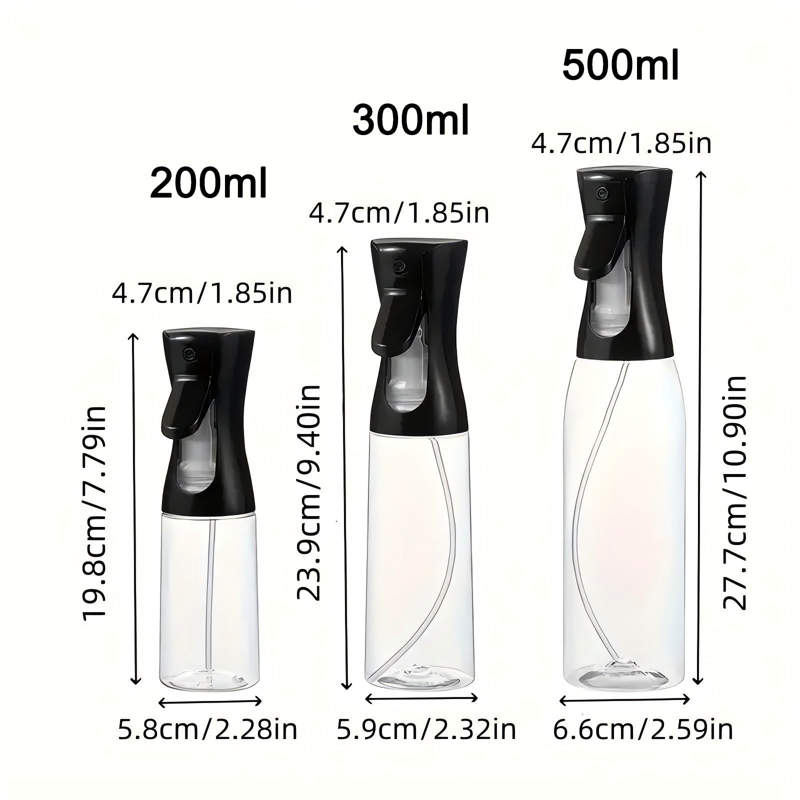 Multifunction Refillable Oil Spray Bottle – For Olive Oil, Vinegar, Soy Sauce & Outdoor Cooking