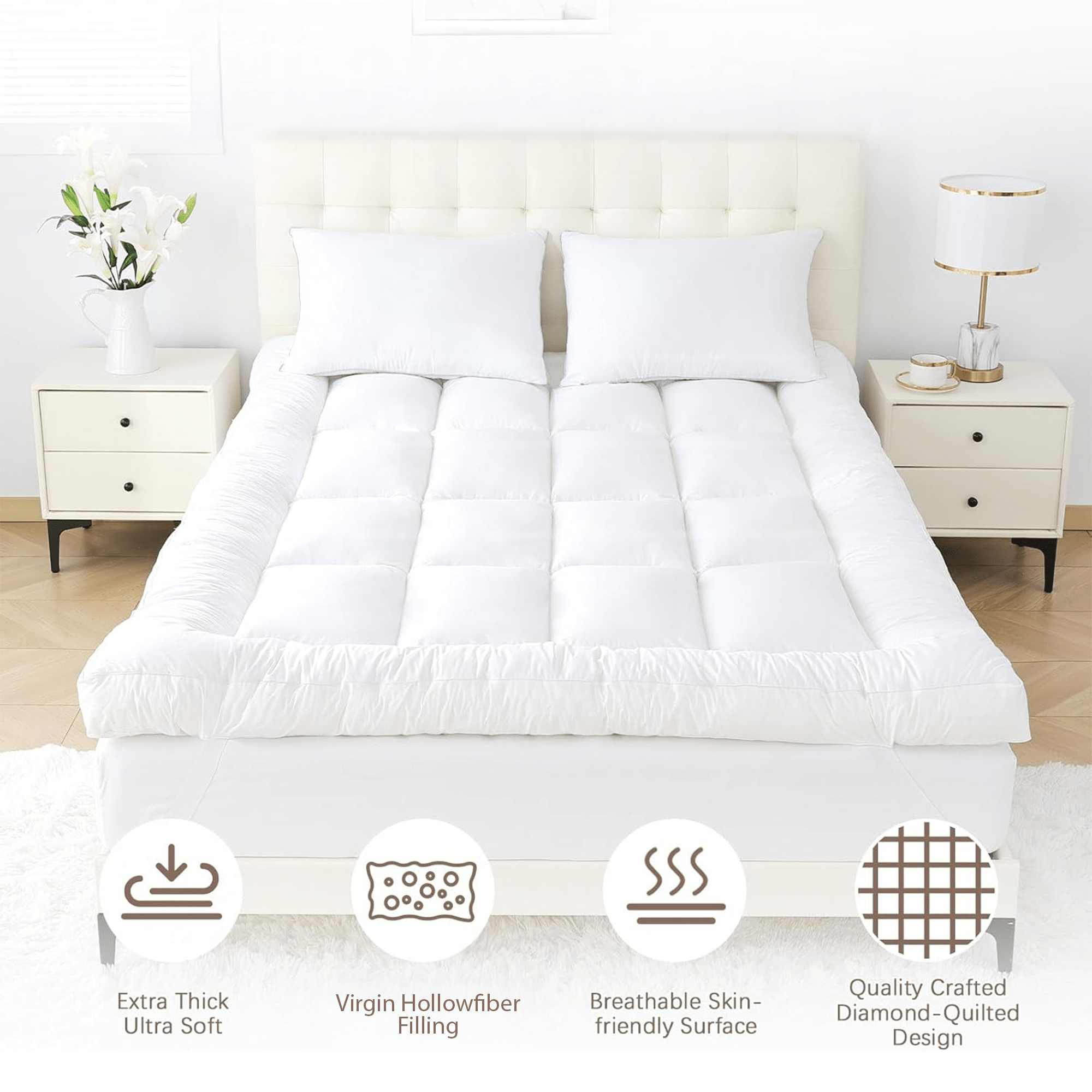 Elasticized Corner Straps fits up to 40 CM